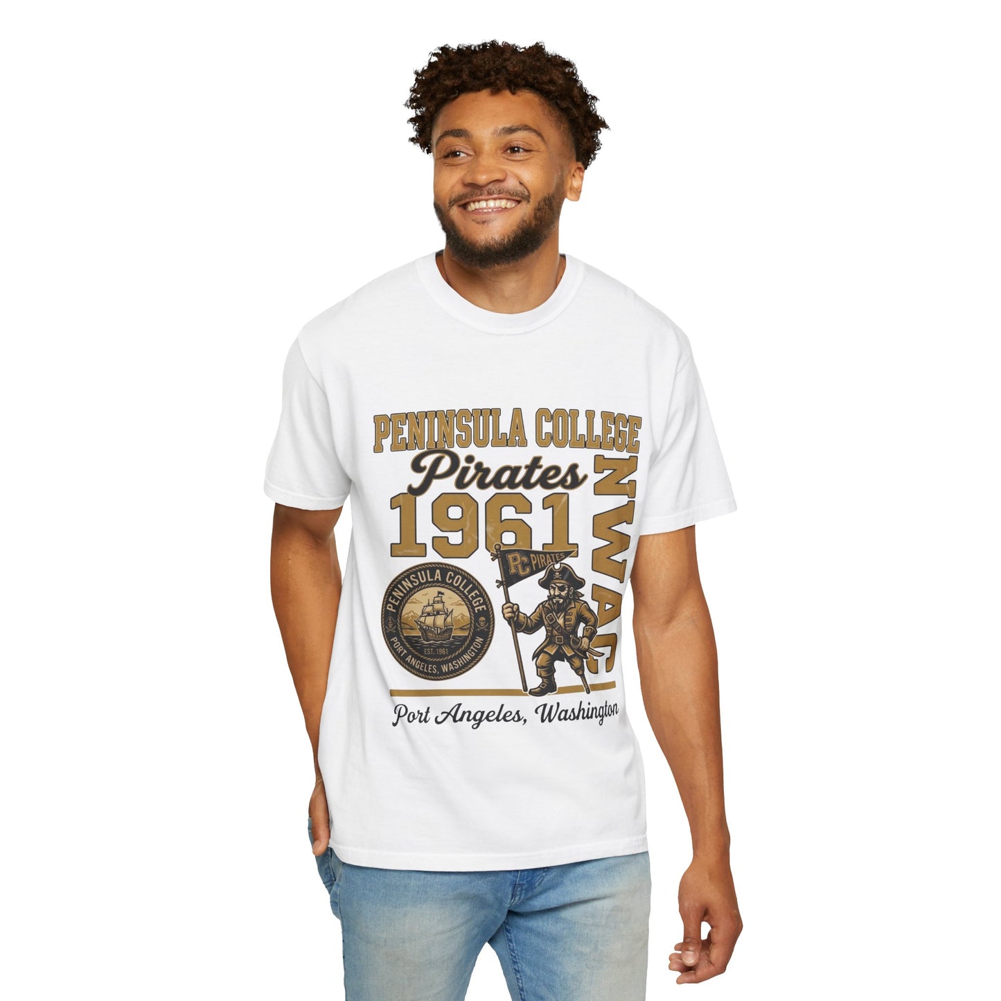 Peninsula College Pirates Graphic T-Shirt