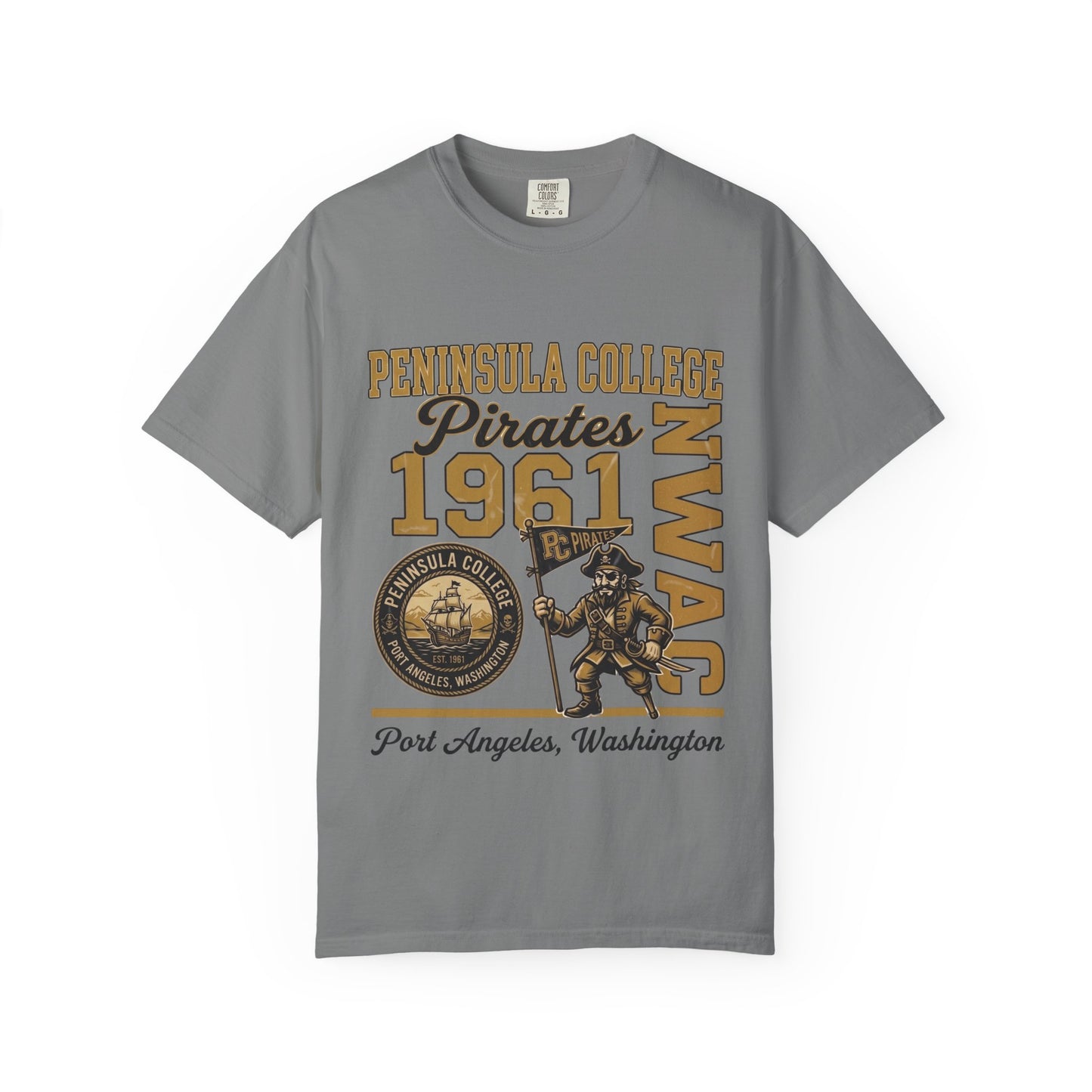 Peninsula College Pirates Graphic T-Shirt