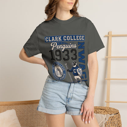 Clark College Penguins Graphic T-Shirt
