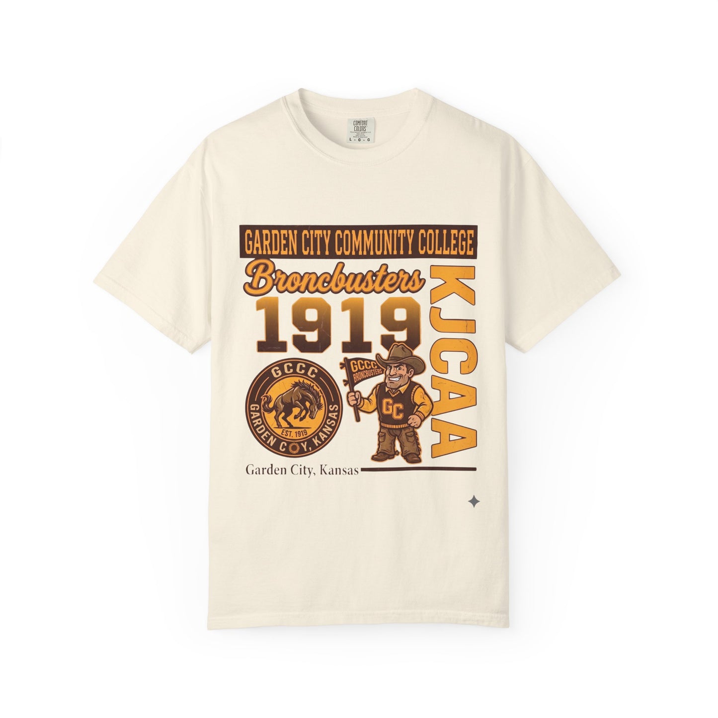 Garden City Community College Broncbuster 1919 T-Shirt