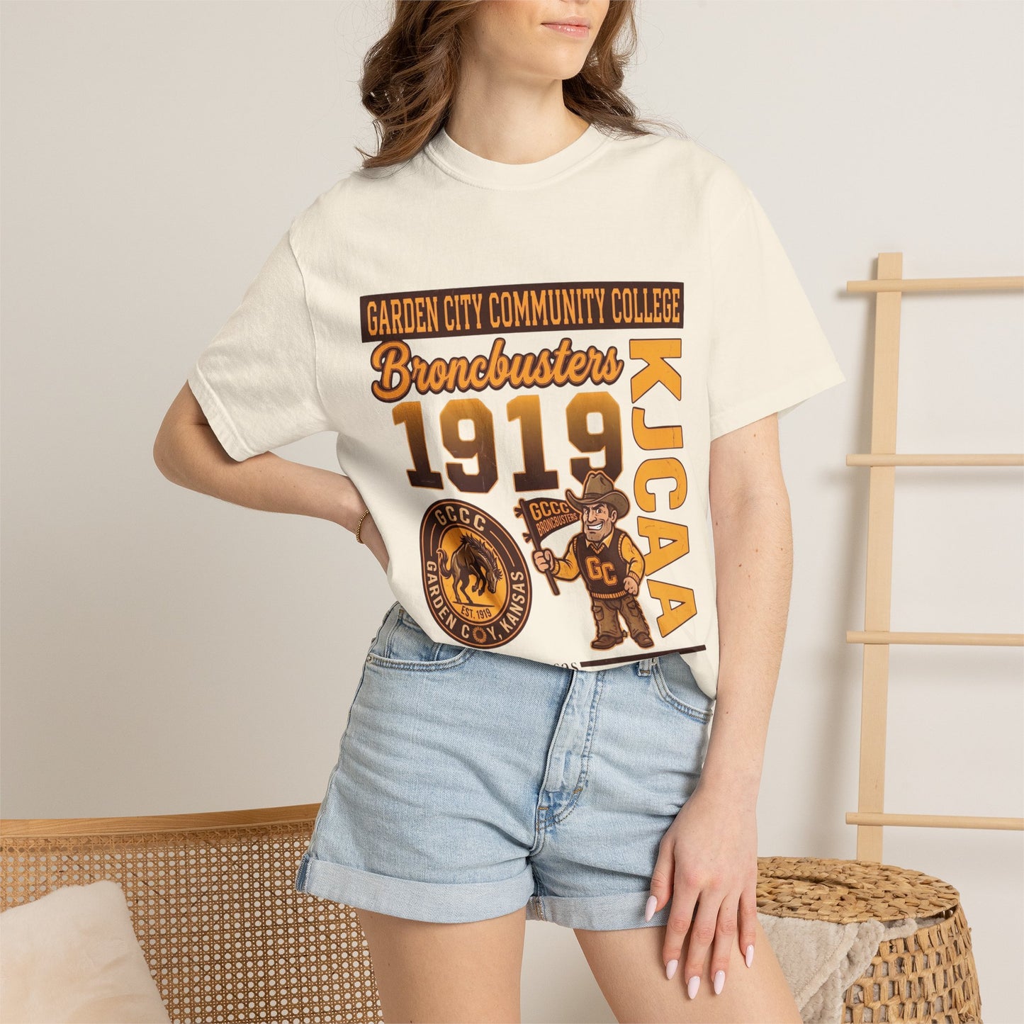 Garden City Community College Broncbuster 1919 T-Shirt