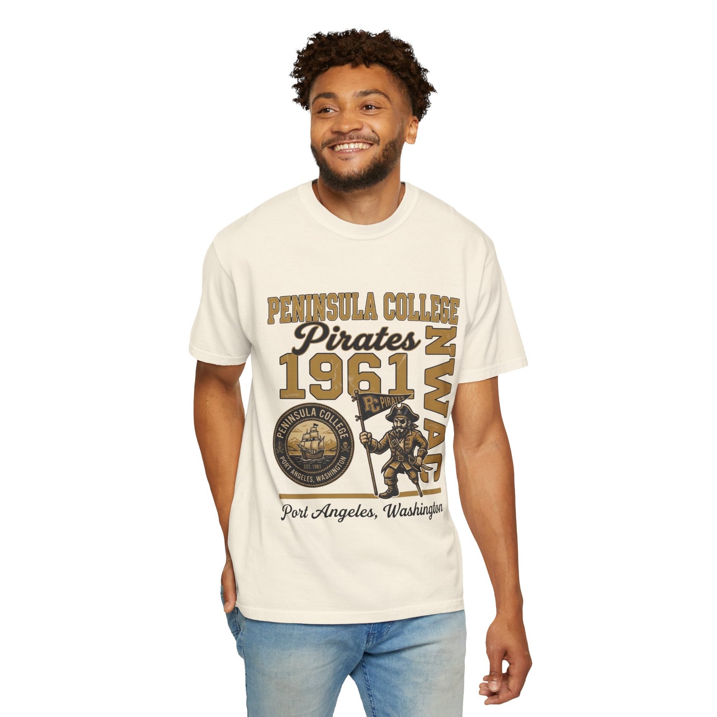 Peninsula College Pirates Graphic T-Shirt
