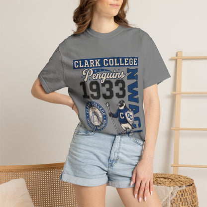Clark College Penguins Graphic T-Shirt