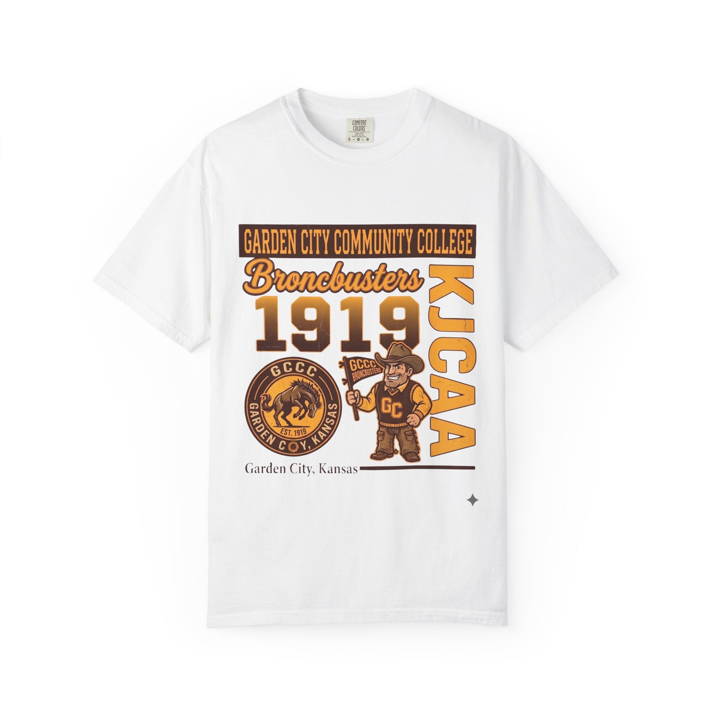 Garden City Community College Broncbuster 1919 T-Shirt