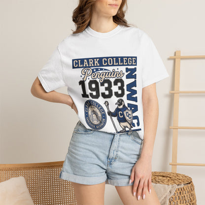 Clark College Penguins Graphic T-Shirt
